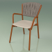 3d model Chair 221 (Metal Rust, Polyurethane Resin Mole, Padded Belt Gray-Sand) - preview