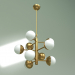 3D modeli Tavan lambası İtalyan Küre 9 ışık - önizleme
