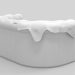 3D Chesterfield Koltuk modeli satın - render