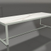 3d model Dining table 270 (DEKTON Aura, Cement gray) - preview
