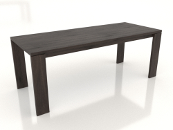 Mesa de comedor BLANK 2000x800x750 mm (roble oscuro)