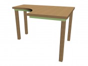 corner table for classes 63ST02R right