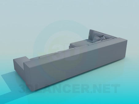 3d model Sofa - preview 3d model Sofa - preview