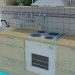3d model Kitchen - preview