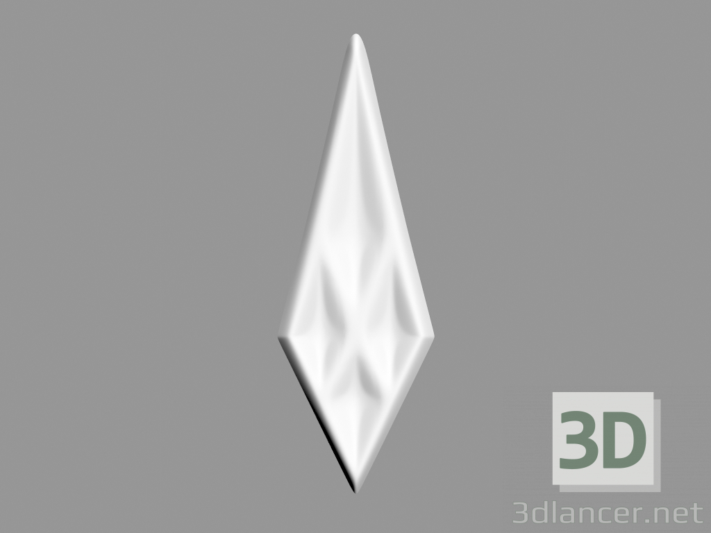 3D Modell Wanddekoration (F1) - Vorschau