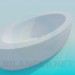 3d model Oval tub - preview