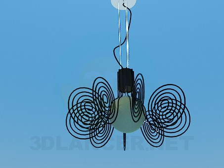 modelo 3D Araña de luces - escuchar modelo 3D Araña de luces - escuchar