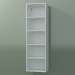 3d model Wall tall cabinet (8DUBDC01, Glacier White C01, L 36, P 24, H 120 cm) - preview