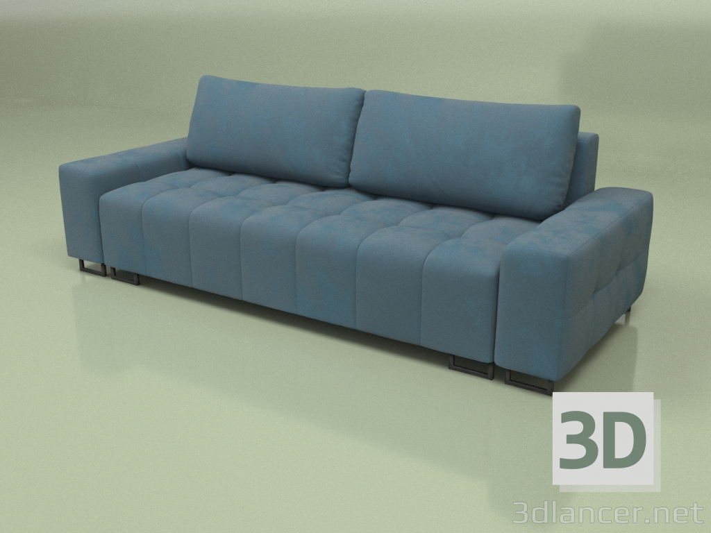 3D modeli Katlanır kanepe Byron (koyu mavi) - önizleme