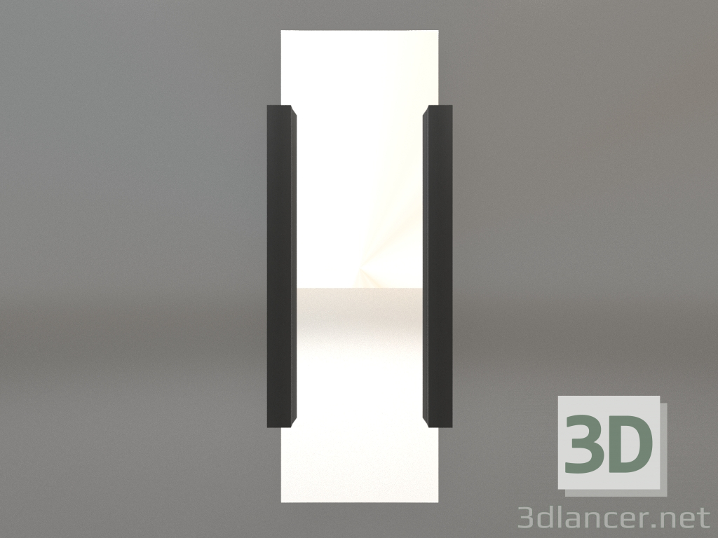 modèle 3D Miroir ZL 07 (575х1500, bois noir) - preview