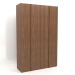 3d model Wardrobe MW 01 wood (1800x600x2800, wood brown light) - preview