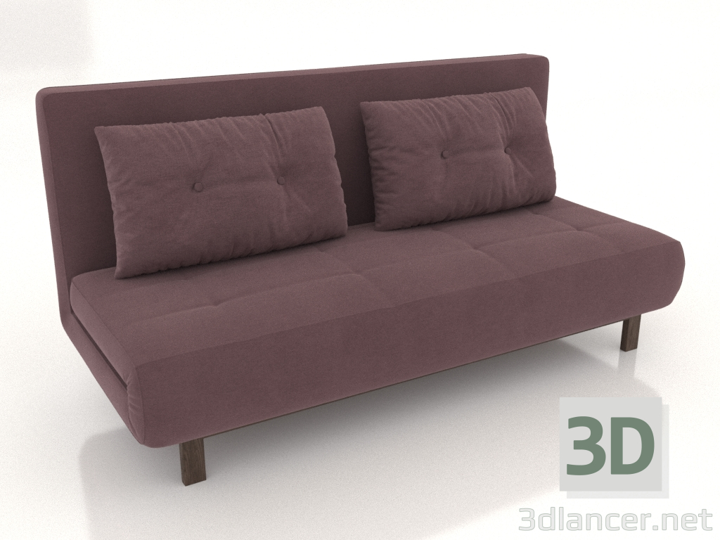 3d модель Диван-кровать Doris (пепельная роза) – превью