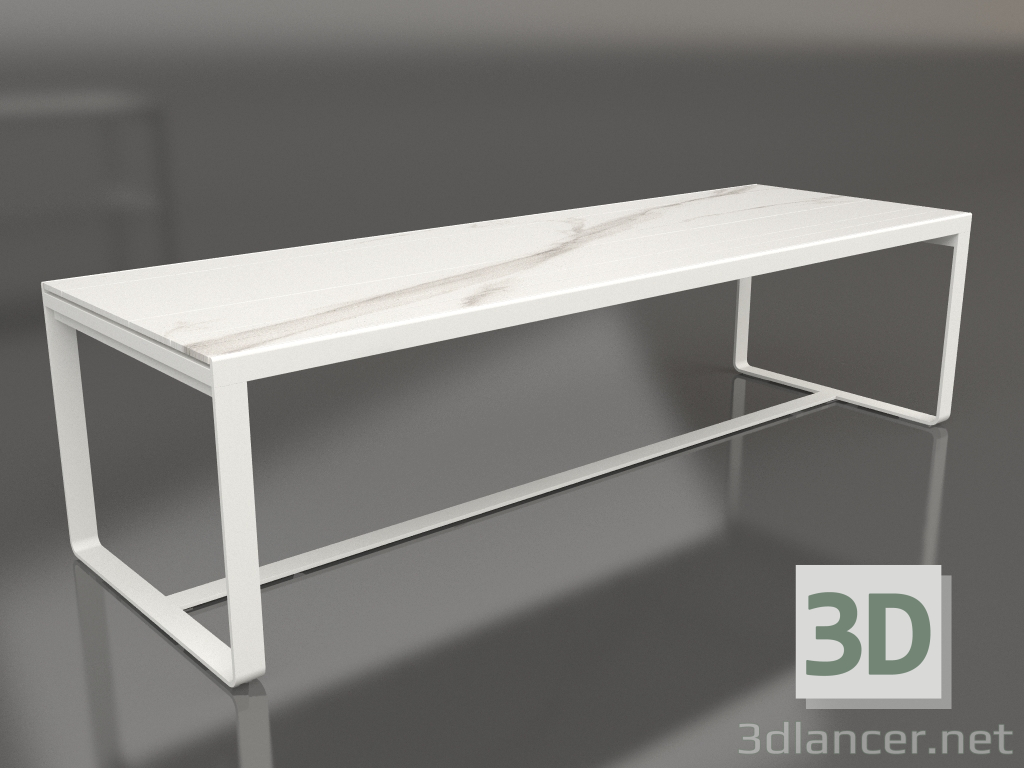 3d model Dining table 270 (DEKTON Aura, Agate gray) - preview