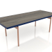 Modelo 3d Mesa de jantar (azul noite, DEKTON Radium) - preview