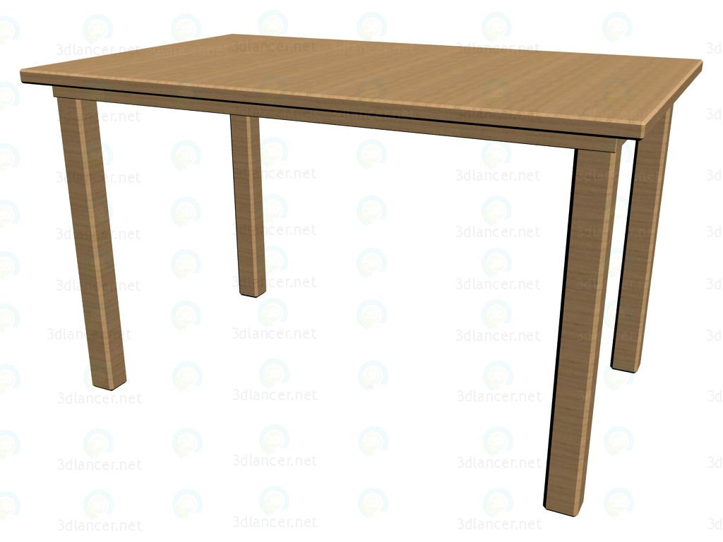 3d model Mesa de juego 63TB01 - vista previa