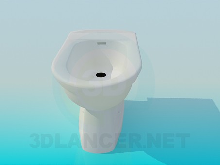 modelo 3D Bidet - escuchar modelo 3D Bidet - escuchar