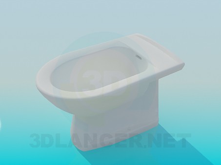 modelo 3D Bidet - escuchar modelo 3D Bidet - escuchar