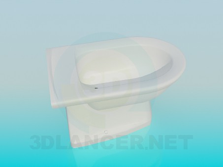 modelo 3D Bidet - escuchar modelo 3D Bidet - escuchar