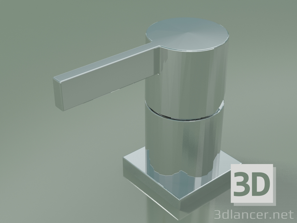 3d model Single lever bath mixer on side of the bath (29 200 670-00) - preview