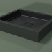 3d model Shower tray Alto (30UA0117, Deep Nocturne C38, 80x70 cm) - preview