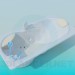 3d model Jacuzzi with headrests - preview