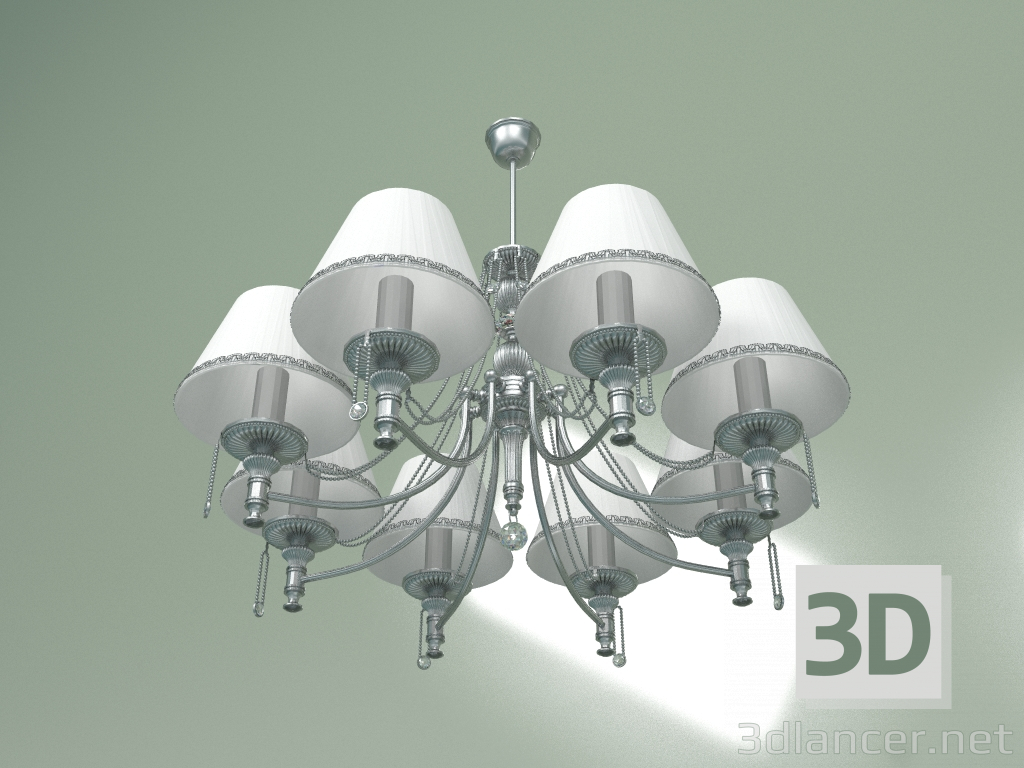 modello 3D Lampadario NICO ABAZUR NIC-ZW-8 - anteprima