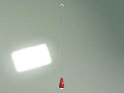 Lámpara colgante Miranda diámetro 13 (rojo)