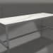 modello 3D Tavolo da pranzo 270 (DEKTON Aura, Antracite) - anteprima