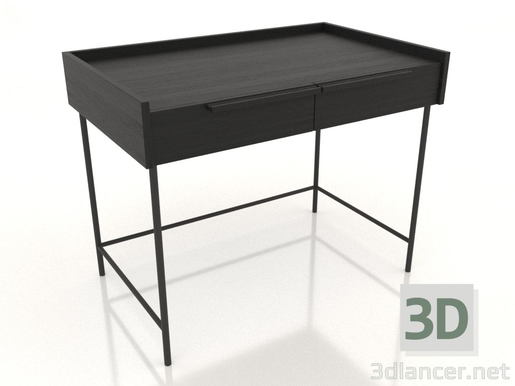 Modelo 3d Consola 1 1000 mm (preto RAL 9005) - preview