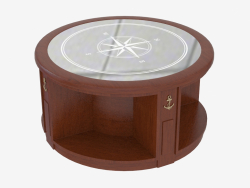Round table in a marine style