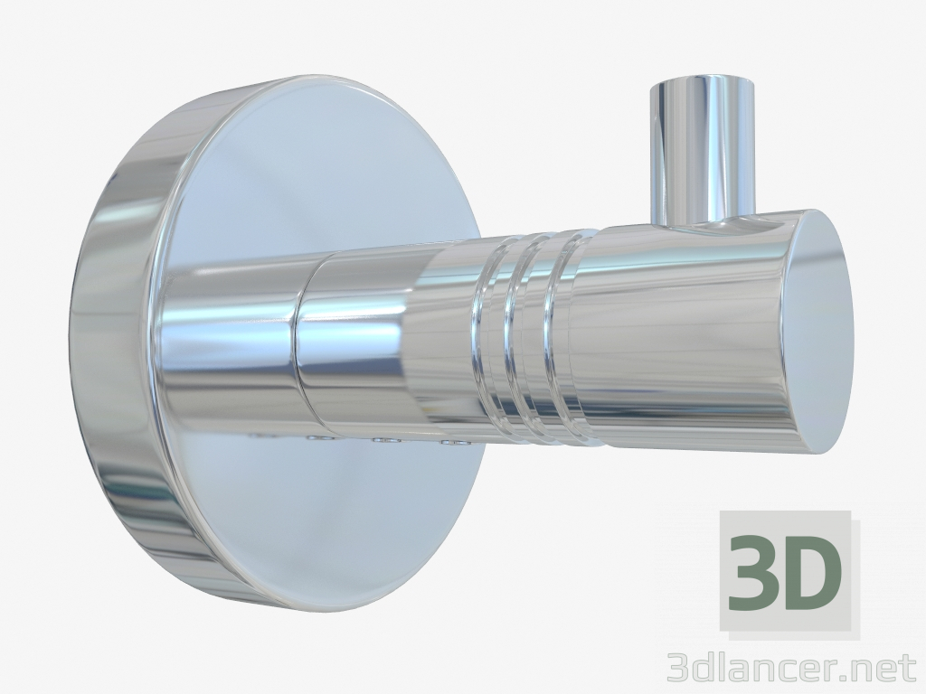 modello 3D Appendino CANYON 1 gancio (L 50) - anteprima