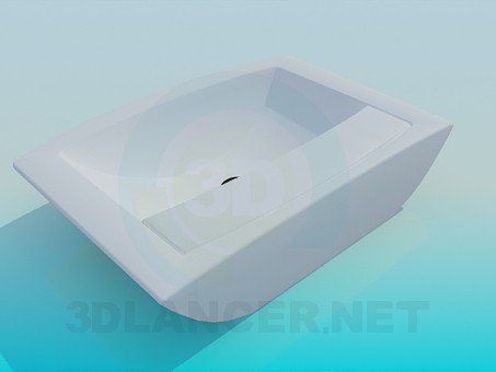 modelo 3D Lavabo - escuchar modelo 3D Lavabo - escuchar