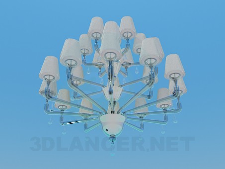 3d модель Большая люстра – превью 3d модель Большая люстра – превью