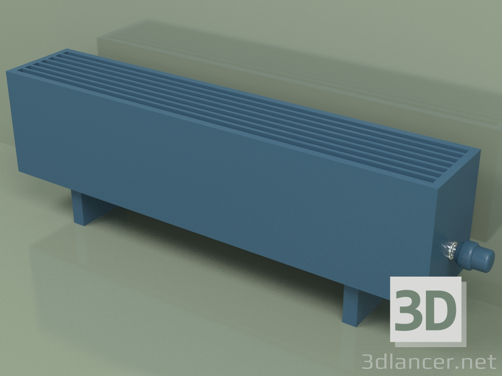 3D modeli Konvektör - Aura Basic (240x1000x186, RAL 5001) - önizleme