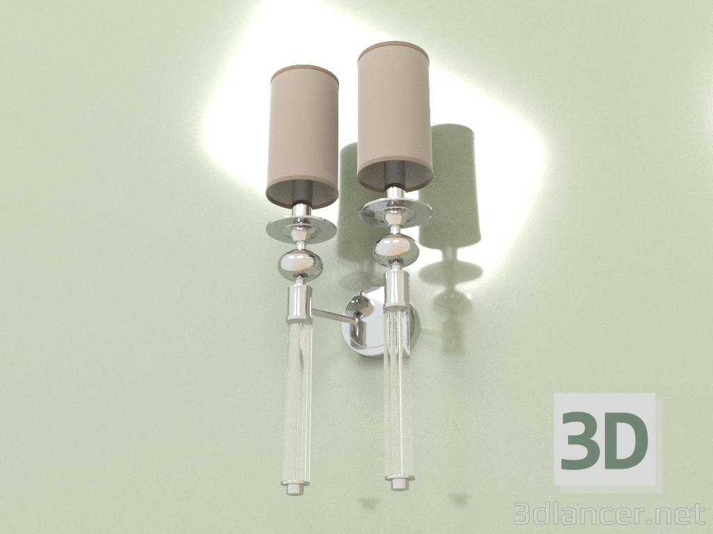 modello 3D Lampada da parete RUTA RUT-K-2 - anteprima