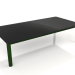 3d model Coffee table 70×140 (Bottle green, DEKTON Domoos) - preview
