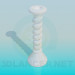 3d model Ceramic candle holder - preview