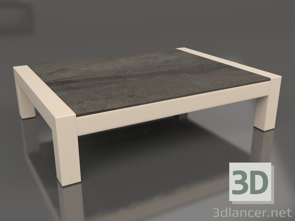 3d model Coffee table (Sand, DEKTON Radium) - preview