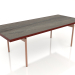 3d model Dining table (Wine red, DEKTON Radium) - preview