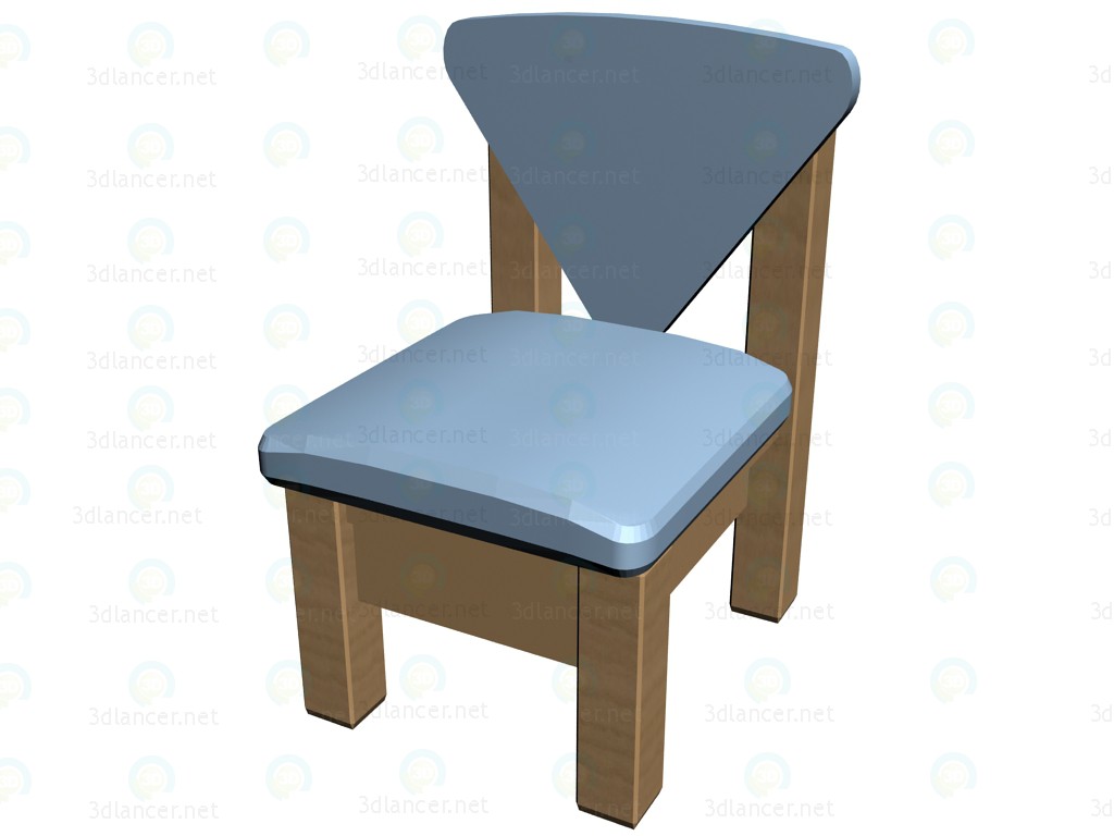 3d model Silla 63SK01 - vista previa