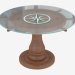 Modelo 3d mesa de café redonda - preview