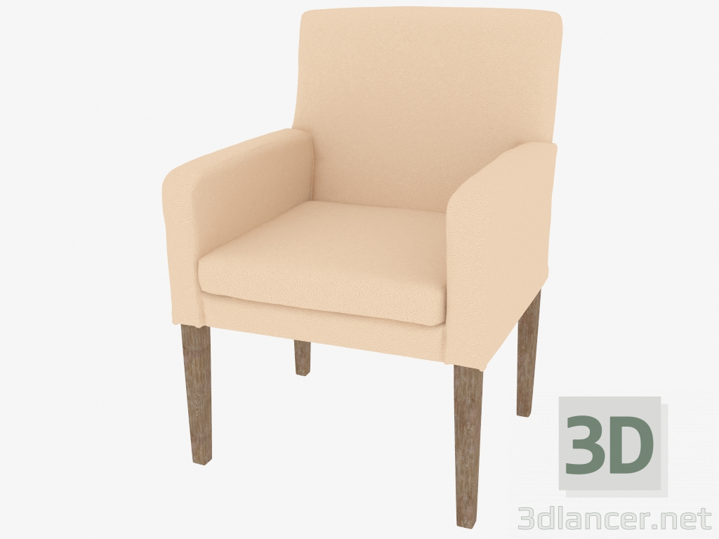 3d модель Кресло 54 Стокгольм – превью