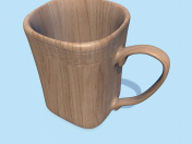 Square mug .. well, almost.