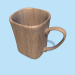 Modelo 3d Caneca quadrada .. bem, quase. - preview