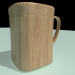 3d model Square mug .. well, almost. - preview