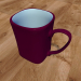 3D Modell Quadratische Tasse ... na ja, fast. - Vorschau