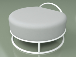 Pouf di Varya Schuka (bianco)