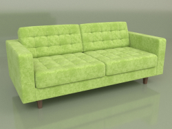 Triple sofa Cosmo (Green velvet)