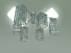 Ceiling chandelier Barra 10100-6 (chrome-clear crystal)