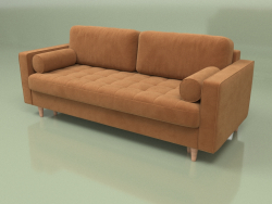 Folding sofa Gobi (dark brown)